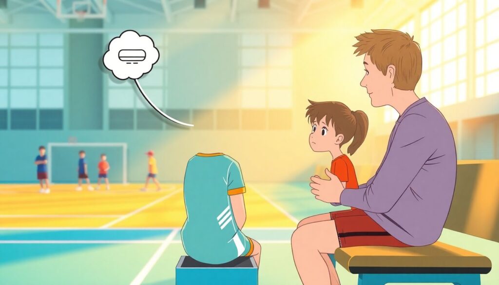 Этикет победы и проигрыша в конце матча - иллюстрация