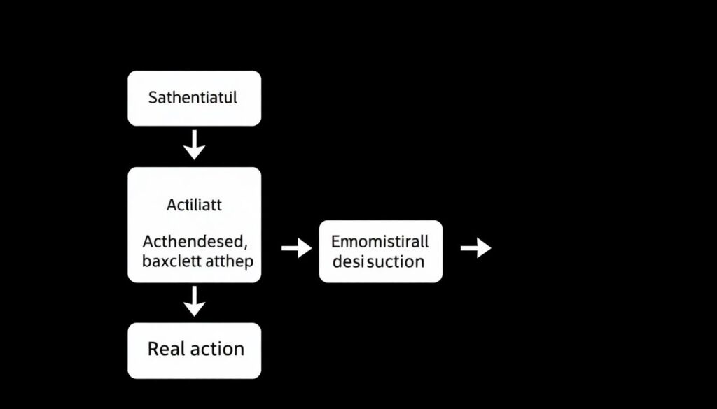 Применение принципов визуализации перед завершающей атакой - иллюстрация