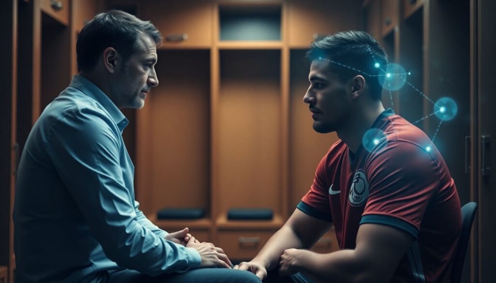 Нейронавыки игроков в стрессовых ситуациях конца матча - иллюстрация