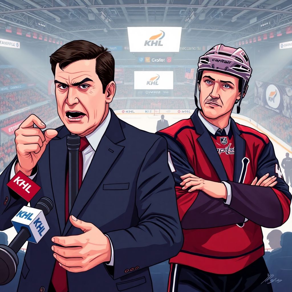 Губерниев против Овечкина: скандальное назначение Митча Лава в КХЛ