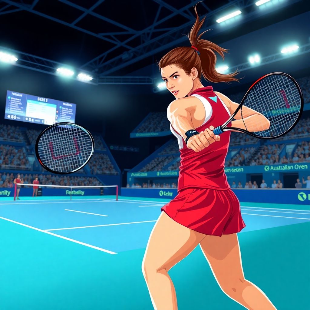 Мирра Андреева повторила исторический рекорд Курниковой на australian open 2026