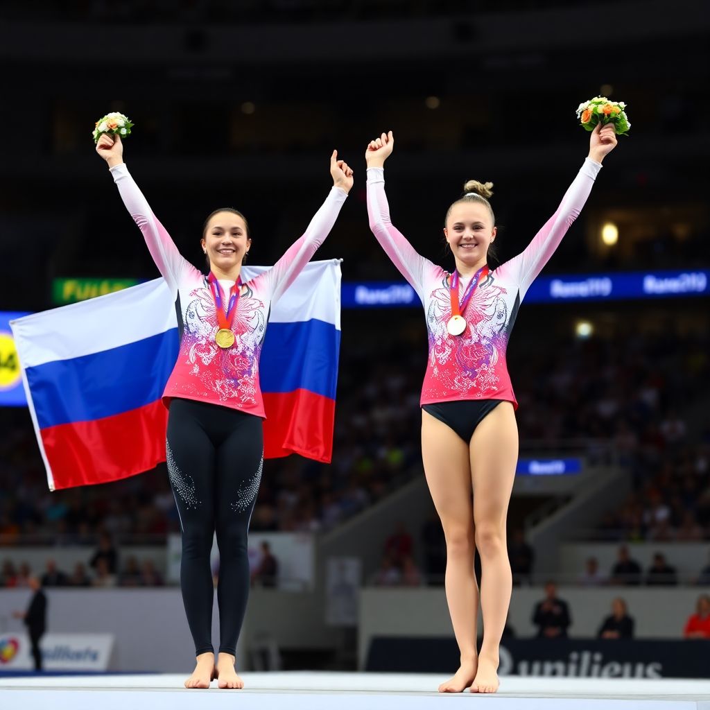 Российские гимнасты на Кубке мира: восемь медалей, триумф Калмыковой и дебют Каюмовой