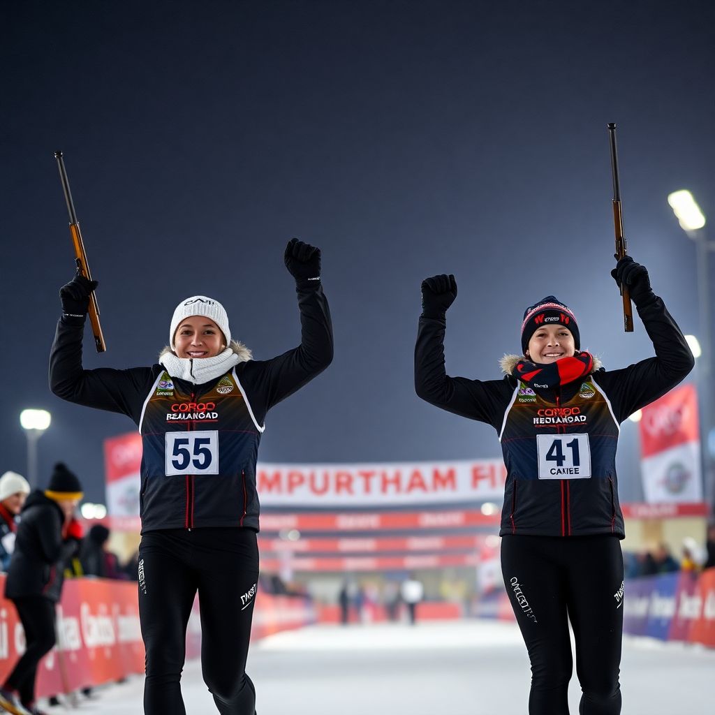 21-летний биатлонист Коновалов выбил ноль и взял золото Кубка России, а Резцова с призом